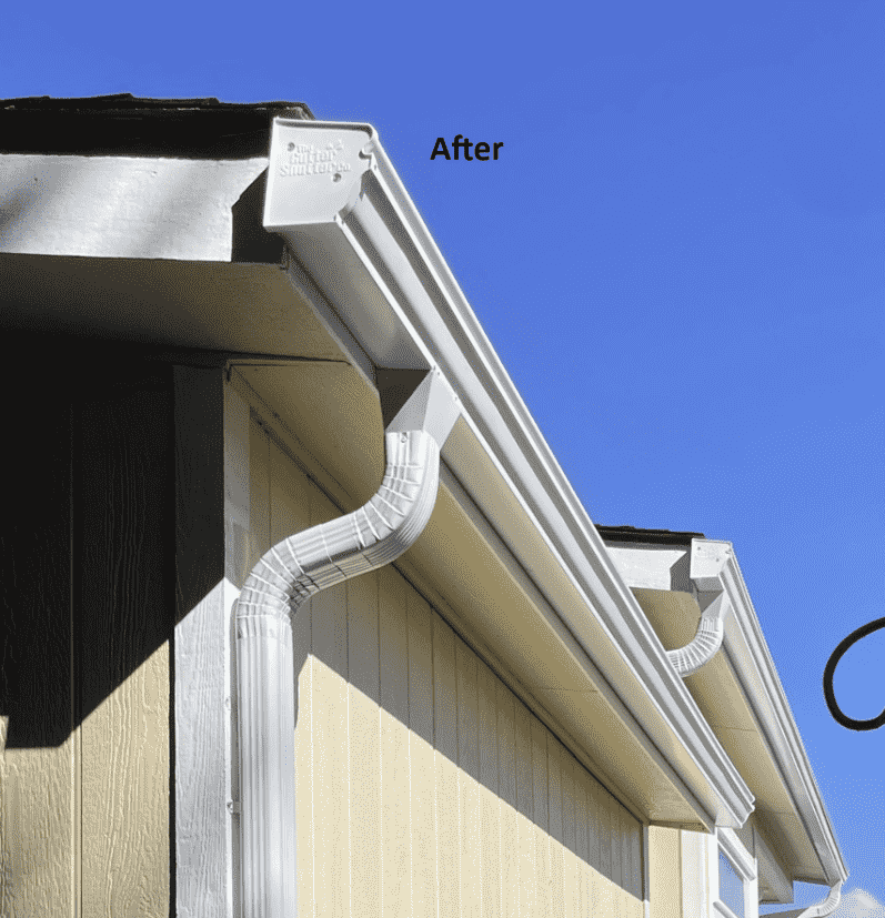 Debris and Leaves Kept Out of Puyallup Home's Gutters with Gutter Shutter